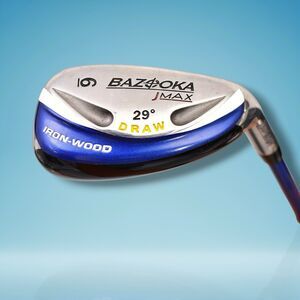 Tour Edge Bazooka Jmax Ironwood Draw 6 Hybrid 29* Bazooka Draw Mens RH L-flex